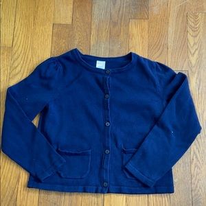 🌞Navy Gymboree cardigan size M 7/8🌞